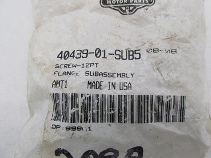 Lot of 5 Harley Davidson Genuine NOS 12pt Flange Screws 40439-01
