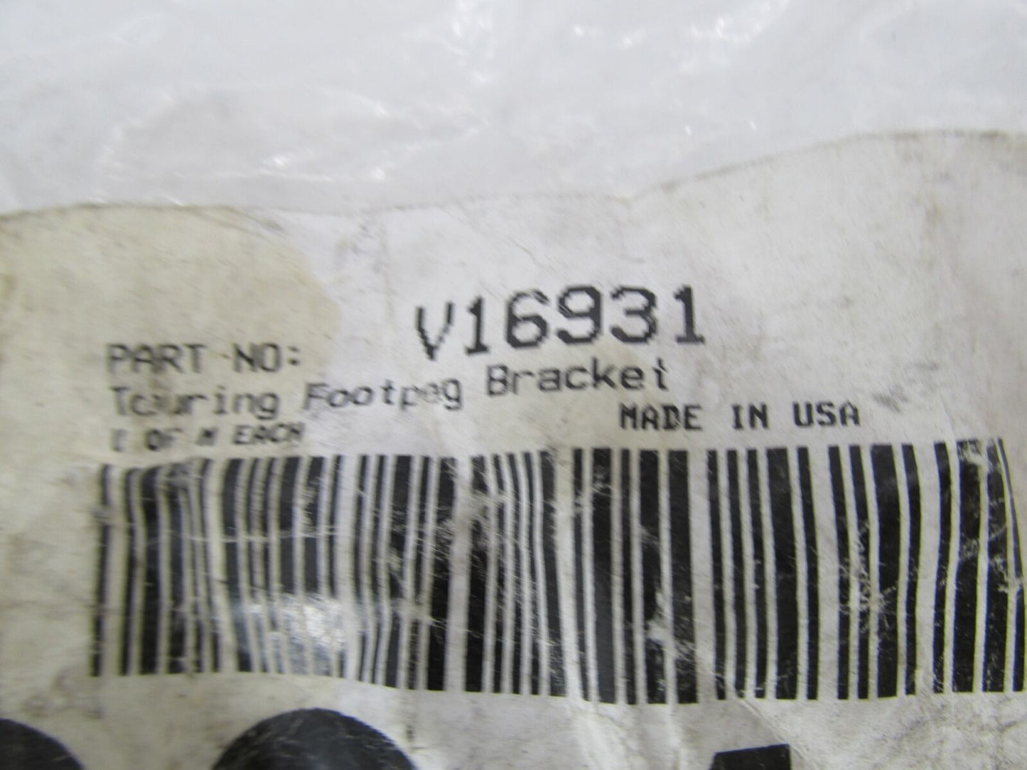 Vance & Hines Harley Davidson Touring Footpeg Bracket  V16931 16931
