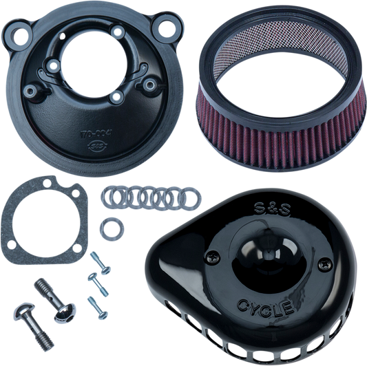 S & S Cycle Mini Teardrop Stealth Air Cleaner Kit 170-0440C
