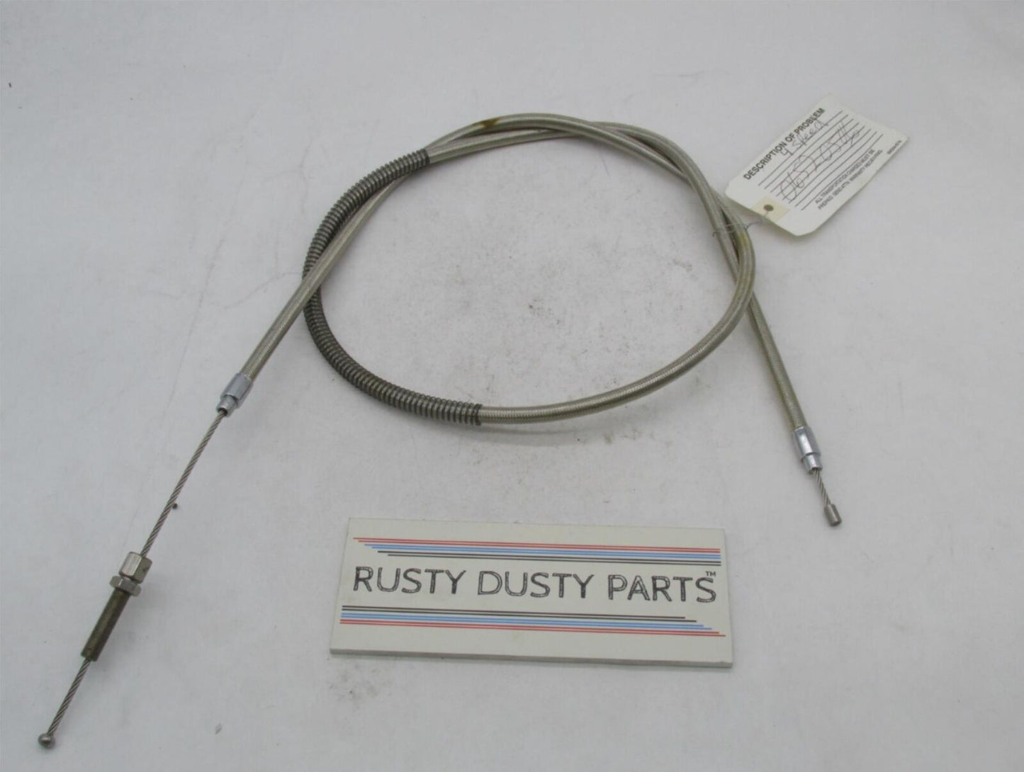 BARNETT High-Efficiency Stainless Steel Clutch Cable for Harley-Davidson 065205