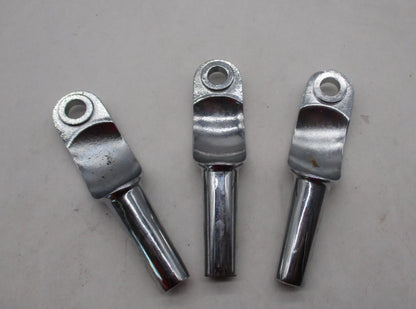 Lot of 3 Harley Davidson Turn Signal Relocation Chrome Brackets