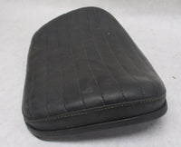 Harley Davidson Shovelhead Passenger Backrest Pad Stitched Vintage Black