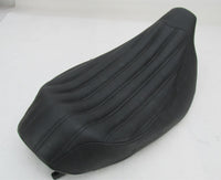 Saddlemen NOS Harley Black Knuckle Ribbed Solo Seat 0801-0840