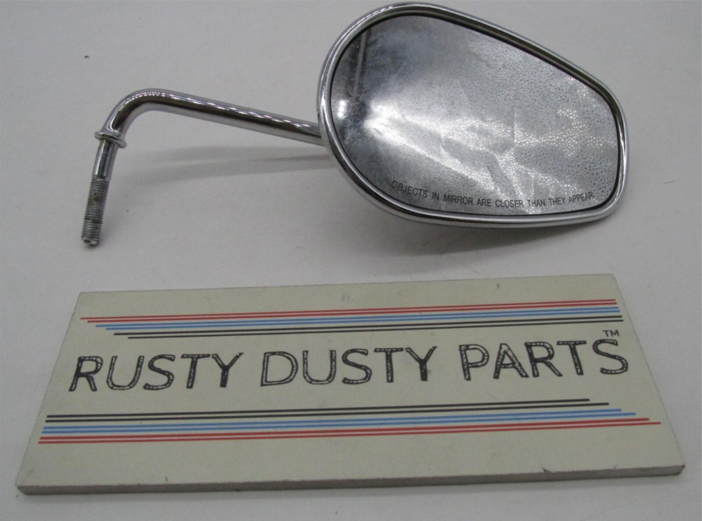 Harley Davidson Chrome Right Short Stem Teardrop Mirror