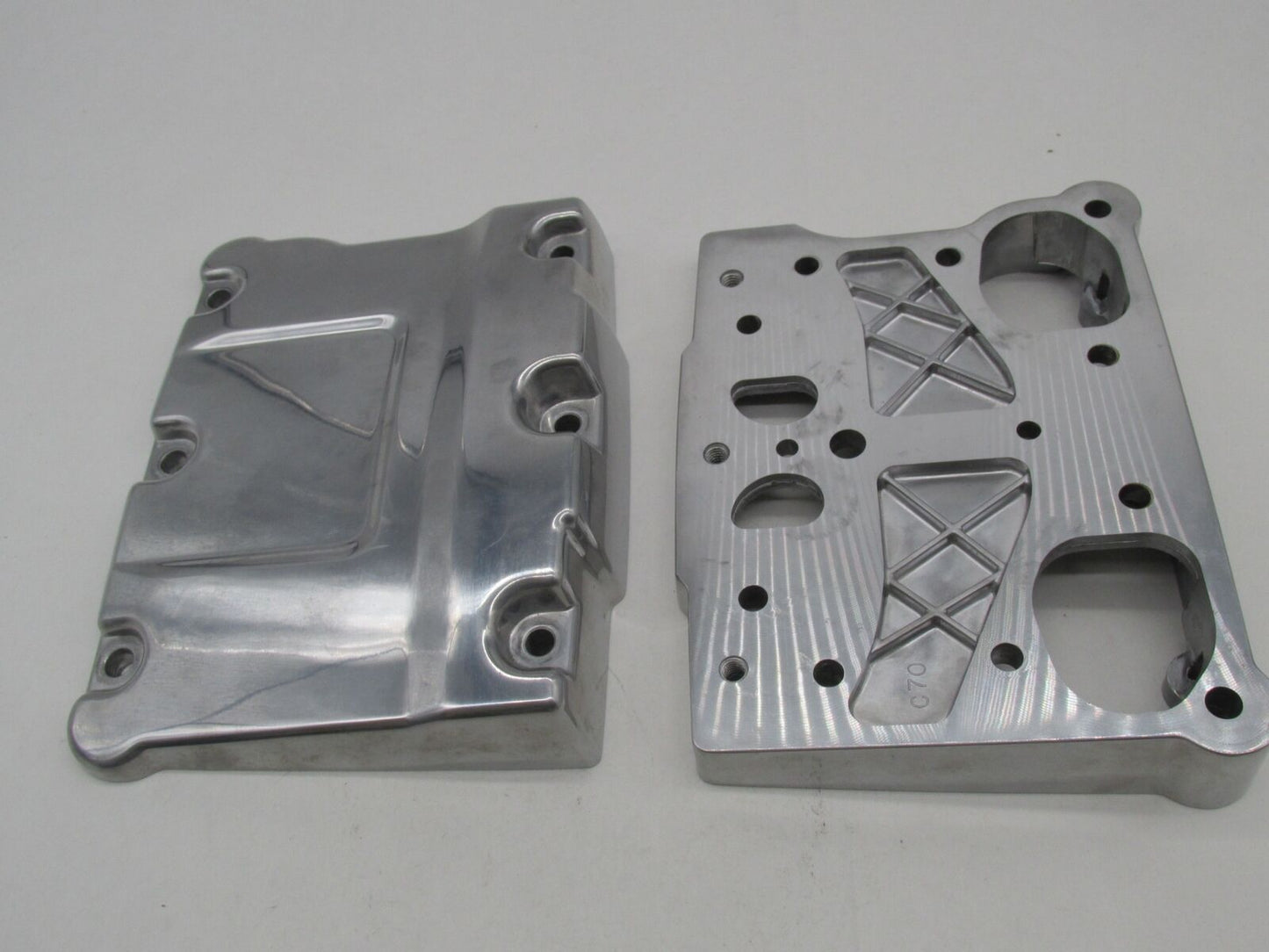 Harley Davidson Genuine Polished Rocker Box Cover Assembly 17571-99 17543-99