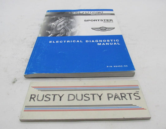 Harley Official Factory 2003 Sportster Electrical Diagnostic Manual 99495-03