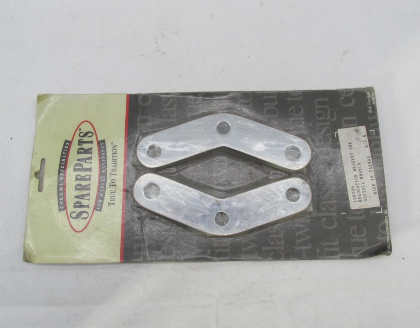 Harley Spare Parts 84+ Softail FXST Passenger Peg Relocation Bracket 190206