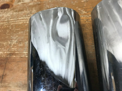 Harley Davidson chrome lower fork tube extended covers touring HD Nice