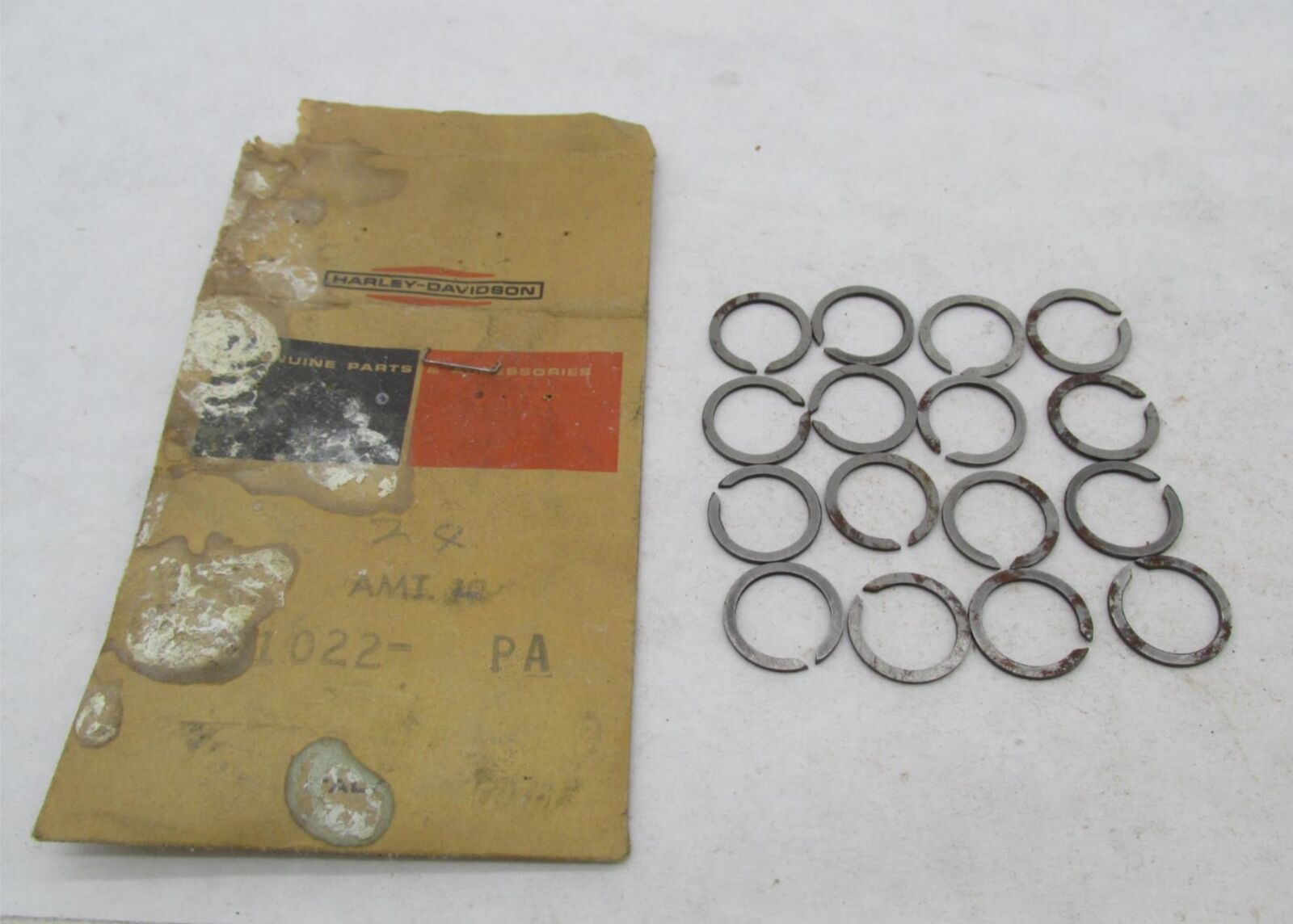 Lot of 16 Harley-Davidson Genuine NOS Aermacchi Locking Washers 1022-PA