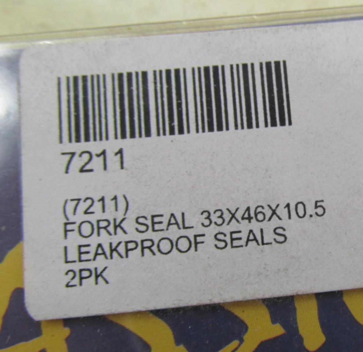 Honda Kawasaki Suzuki Leak Proof Seals Classic Fork Seals 33MM X 46MM 7211
