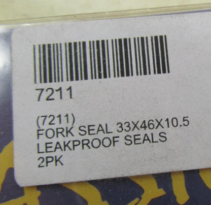 Honda Kawasaki Suzuki Leak Proof Seals Classic Fork Seals 33MM X 46MM 7211
