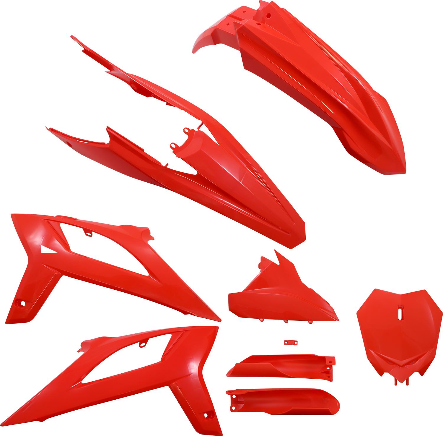 Acerbis Full Body Replacement Plastic Kit Red 2936280004