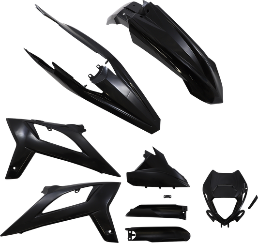 Acerbis Standard Body Replacement Plastic Kit Black 2936260001