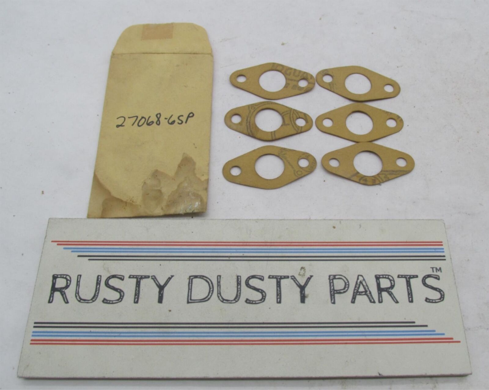 Lot of 6 Harley-Davidson Genuine NOS Aermacchi Intake Manifold Gaskets 27068-67P
