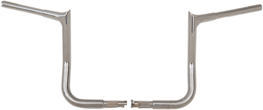 Fat Baggers, Inc. 1 1/4" EZ Install Pointed Top Handlebars 12" Chrome 905012