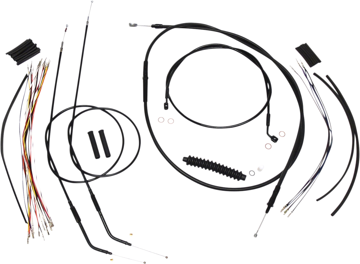 Magnum XR Stainless DOT Handlebar Installation Kits 10" - 12" 486652