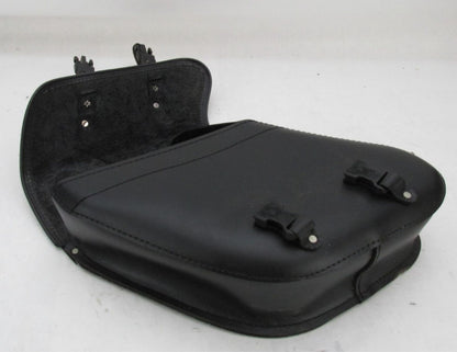 The Leatherworks Harley Davidson Single Left Side Saddlebag with Hardware