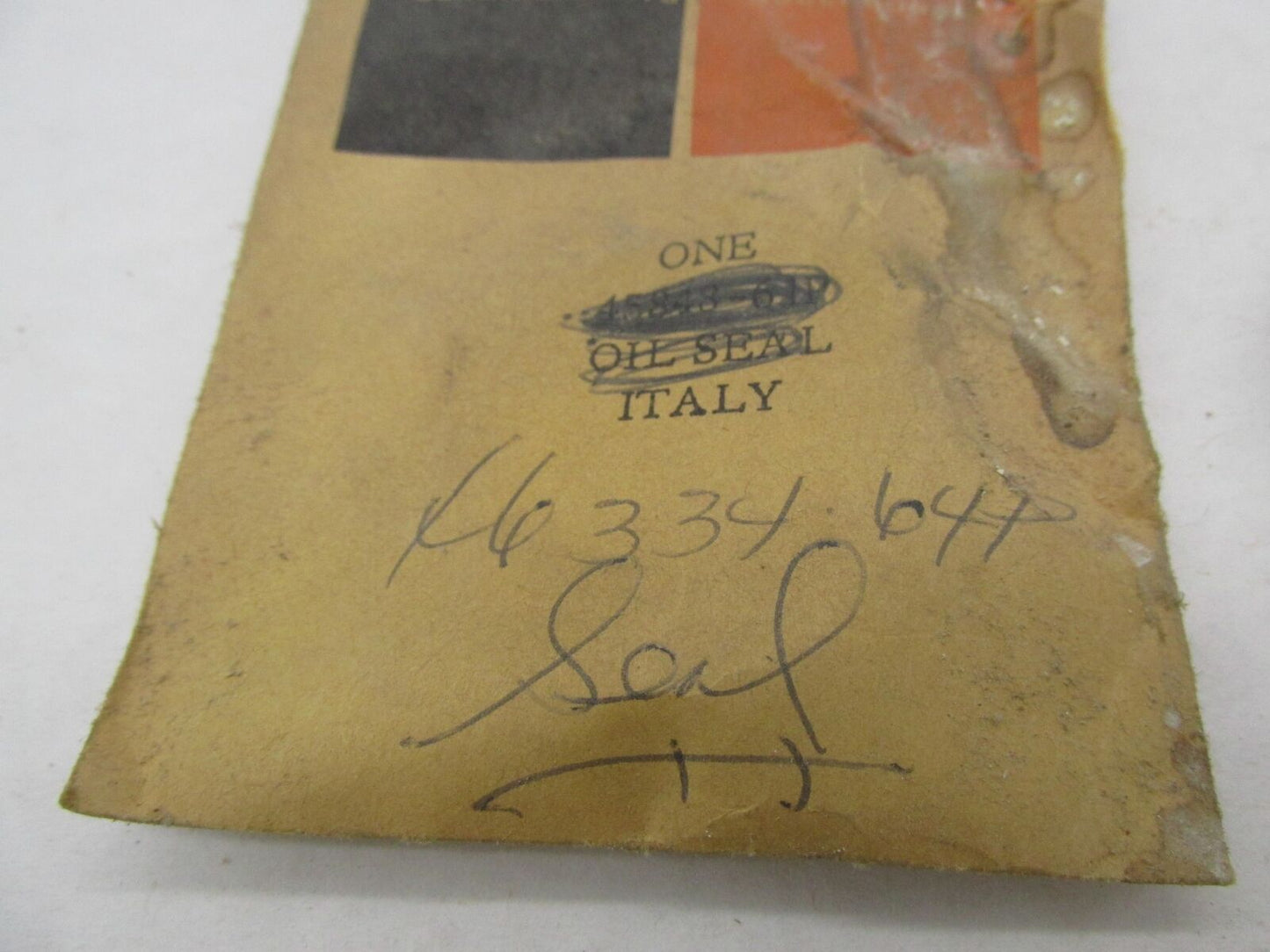 Harley Davidson Genuine NOS Aermacchi C H SS Fork Cover Rubber Ring 46334-64P