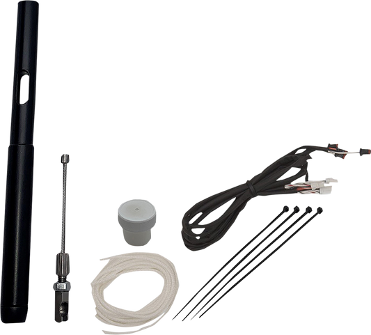 Fat Baggers, Inc. EZ Install Handlebar Kit +4" Braided 109012