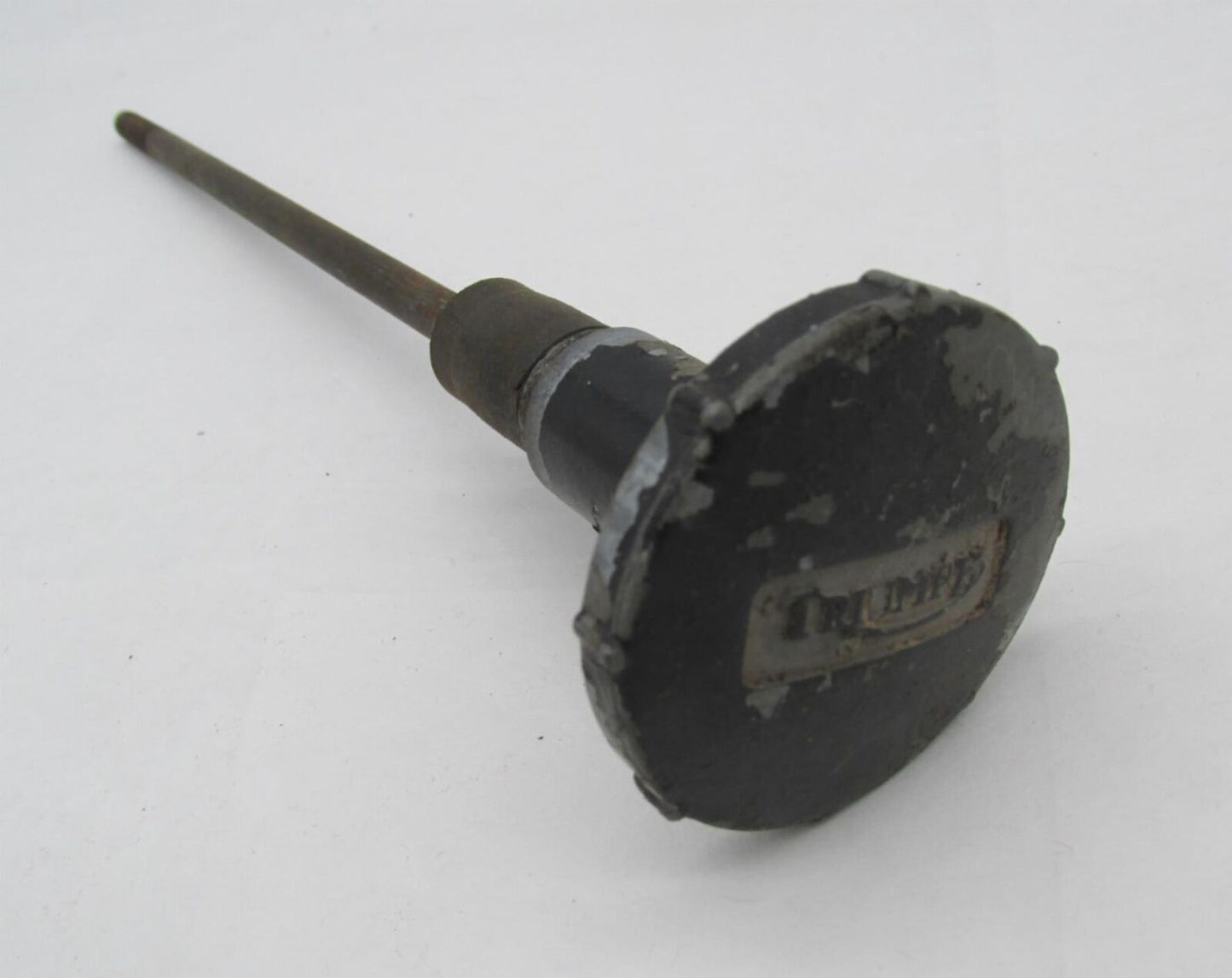 Vintage Original Triumph Motorcycle Steering Damper Shaft Rod & Knob