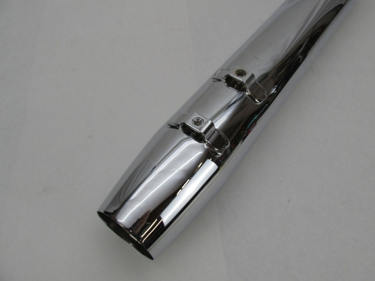 Harley Davidson Genuine Stock Chrome Takeoff Exhaust Muffler 65846-10A