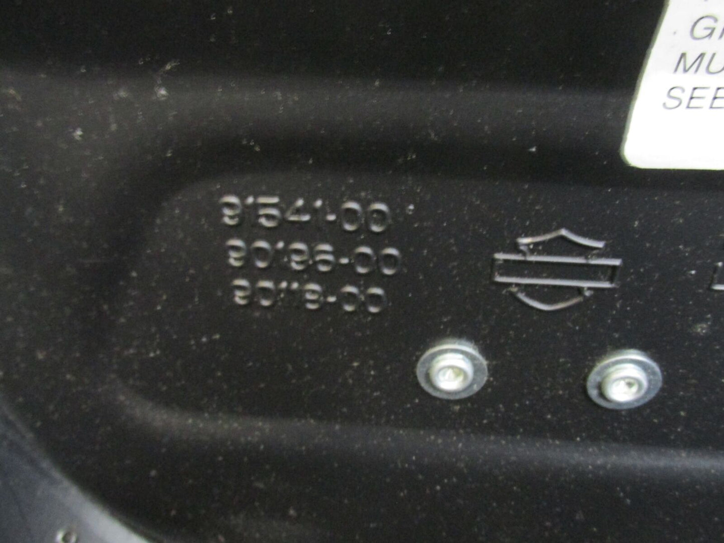 Harley-Davidson NOS 2000-Up Softail FXST Large Capacity LTR Saddlebags 90114-00