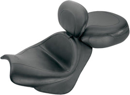 Mustang Wide Touring Two-Piece Seat with Driver Backrest 79341