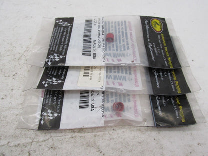 Lot of 3 Kibblewhite Precision Valve Seals 4.5MM Viton 0926-0384 700-100014