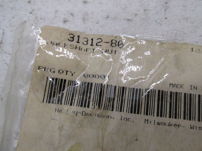 Harley Davidson Genuine NOS Bendix Starter Drive Jackshaft Nut 31312-80