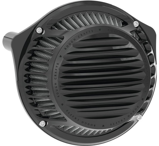 Rough Craft Air Cleaner Black Round RC-600-010