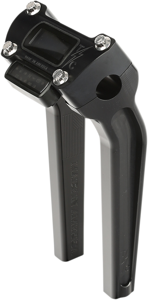 THRASHIN SUPPLY CO. Handlebar Risers 9-1/2" Rise Black TSC-9500-1