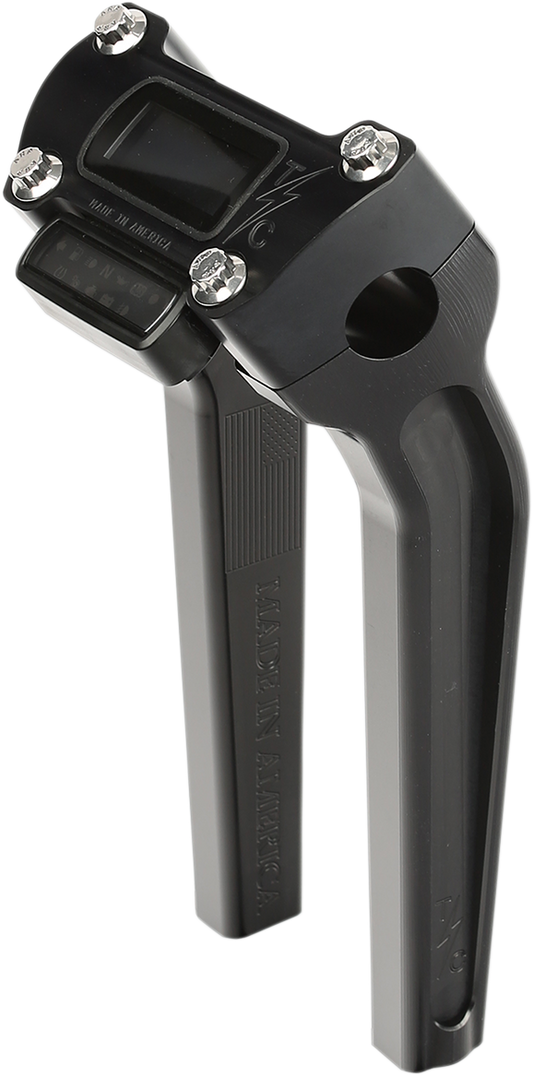 THRASHIN SUPPLY CO. Handlebar Risers 9-1/2" Rise Black TSC-9500-1