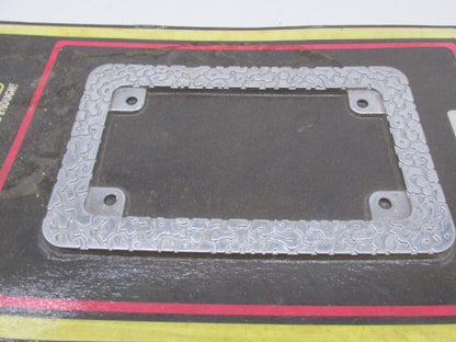 Russell Chrome Universal Motorcycle Nevada Nugget License Plate Frame 13021