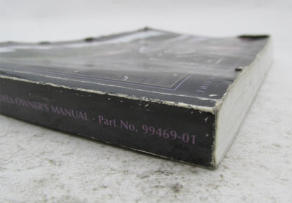 Harley-Davidson Official Factory 2001 Softail Owner's Manual Book 99469-01