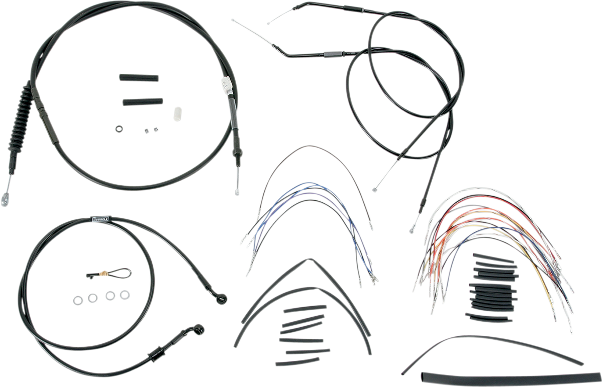 Burly Extended Cable/Brake Line Kit for Burly Ape Handlebars 16in B30-1005