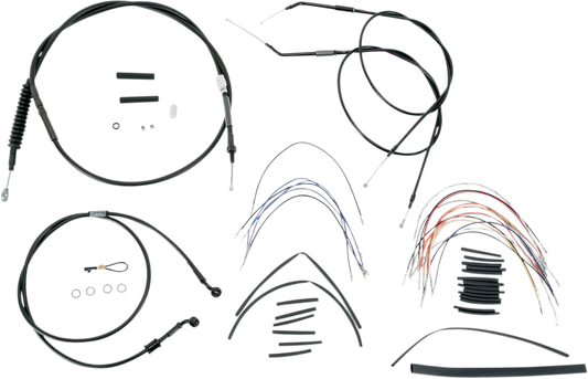 Burly Extended Cable/Brake Line Kit for Burly Ape Handlebars 16in B30-1005