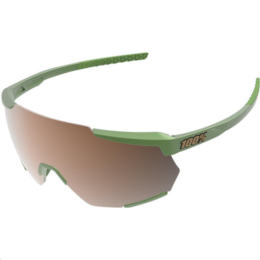 100% Racetrap Sunglasses Matte Metallic Viperidae/Bronze Mirror 61037-389-80