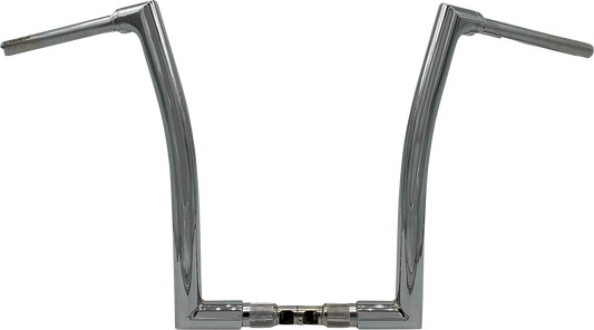 Fat Baggers, Inc. 1-1/2" EZ Install Flat Top Handlebar 16" Chrome 616016