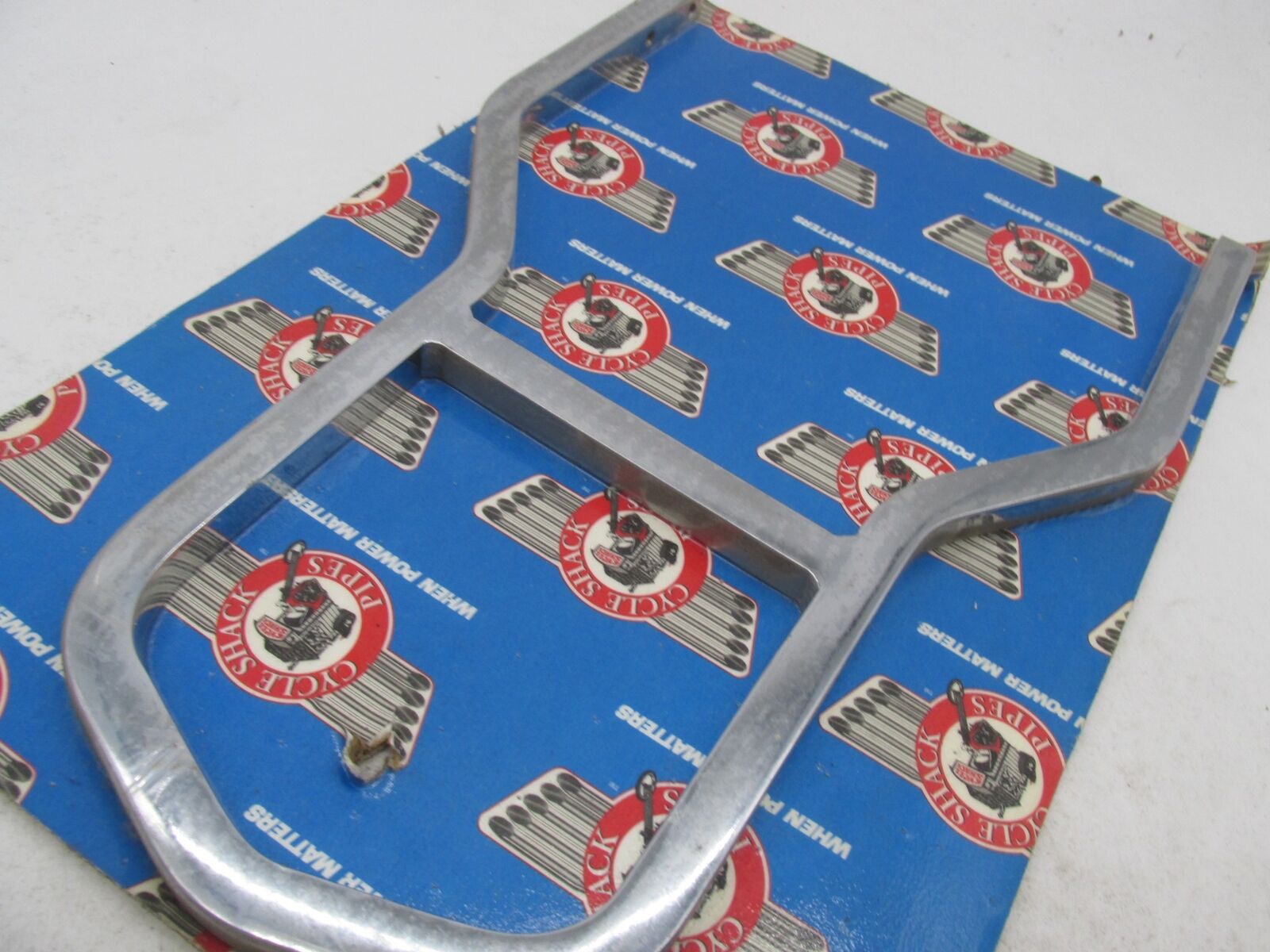 Cycle Shack Honda Shadow ACE Sabre Chrome Sissy Bar Backrest 10" x 14.5"