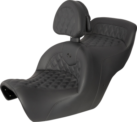 Saddlemen Roadsofa Lattice Stitch Seat Black H88-07-182BR