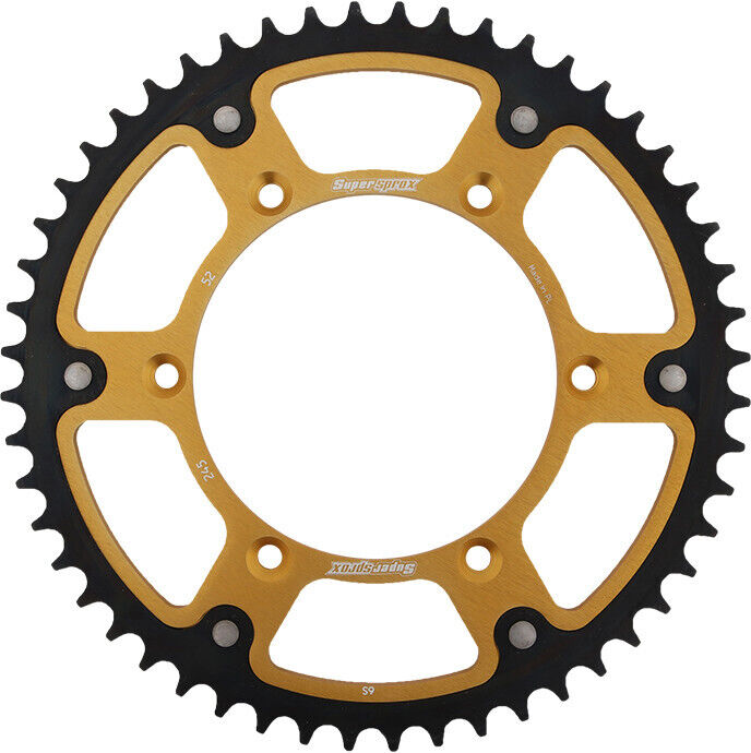 Supersprox Rear Stealth Sprocket 52T Gold RST-245-52-GLD