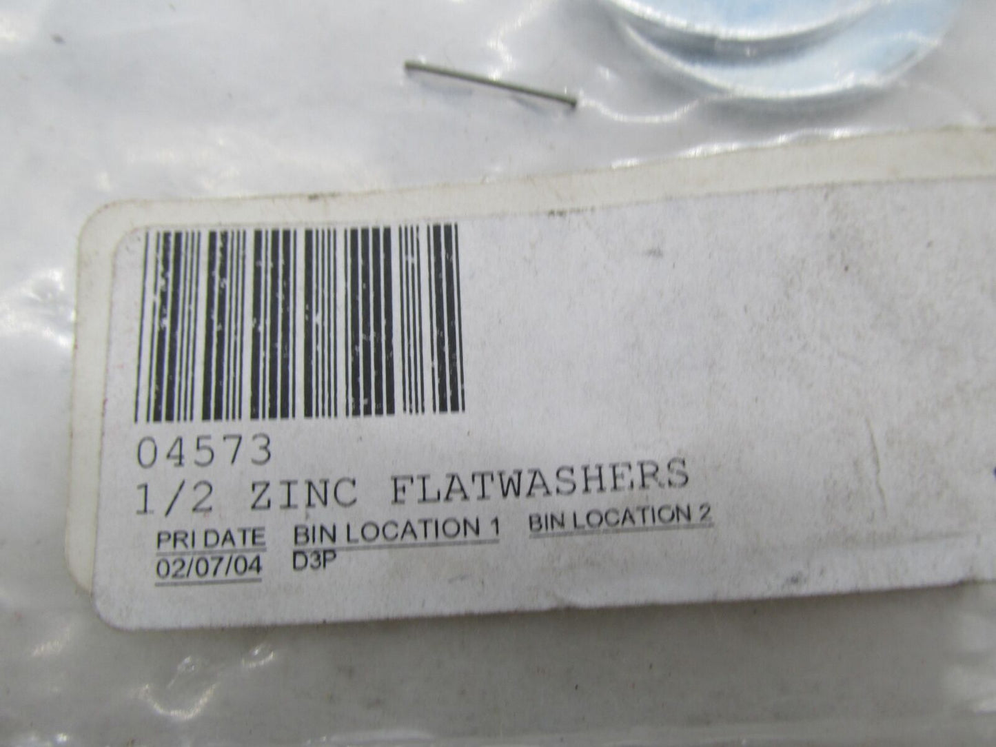 Lot of 4 Harley Davidson Genuine Zinc Flat Washers 04573
