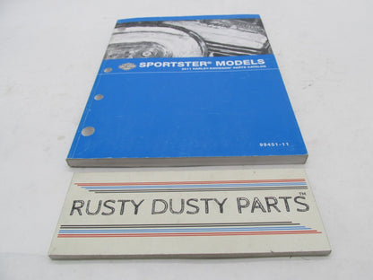 Harley-Davidson Official Factory 2012 Sportster Models Parts Catalog 99451-12