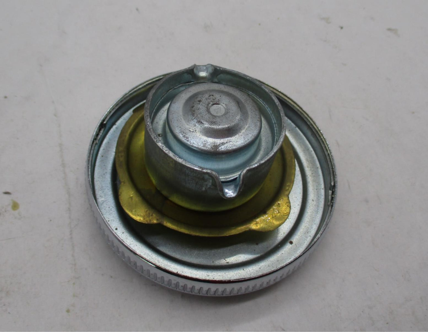 Harley Davidson Chrome Flat Smooth Top Gas Tank Cap