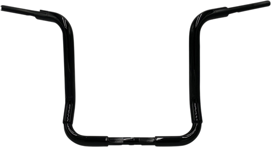 Fat Baggers, Inc. 1-1/2" EZ Install Rounded Top Handlebar 16" Black 813016-B
