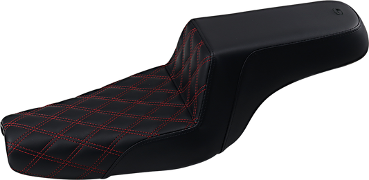 Saddlemen Step Up Seat Red Stitched 807-11-172RD