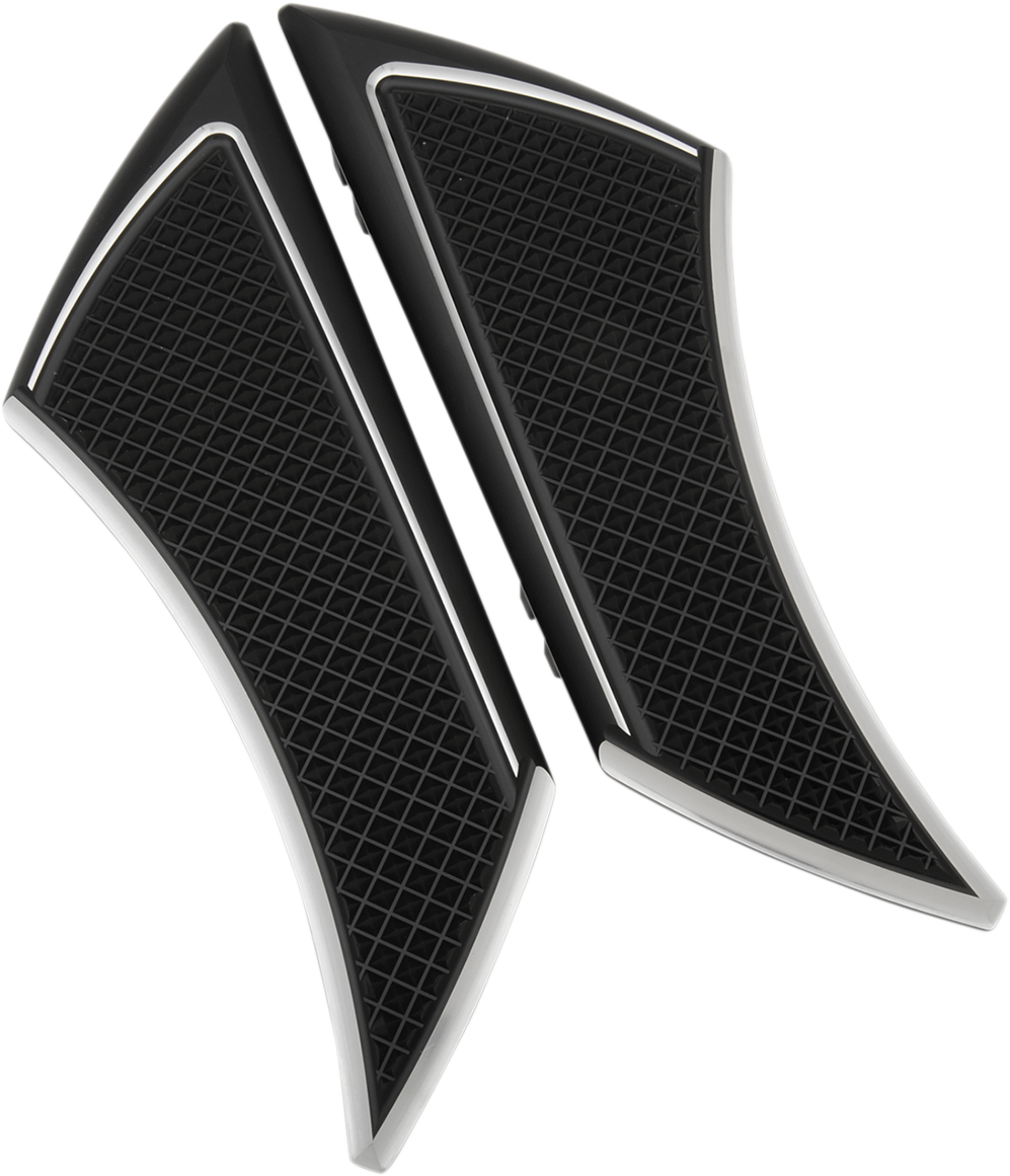 EDDIE TROTTA DESIGNS Stealth Driver Floorboards Black TC-563B