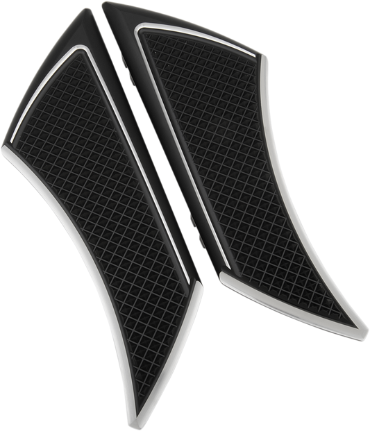 EDDIE TROTTA DESIGNS Stealth Driver Floorboards Black TC-563B