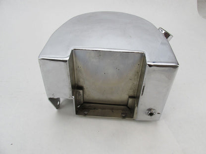Harley Davidson Chrome Custom Chopper Large Capacity Horseshoe Oil Tank New Look