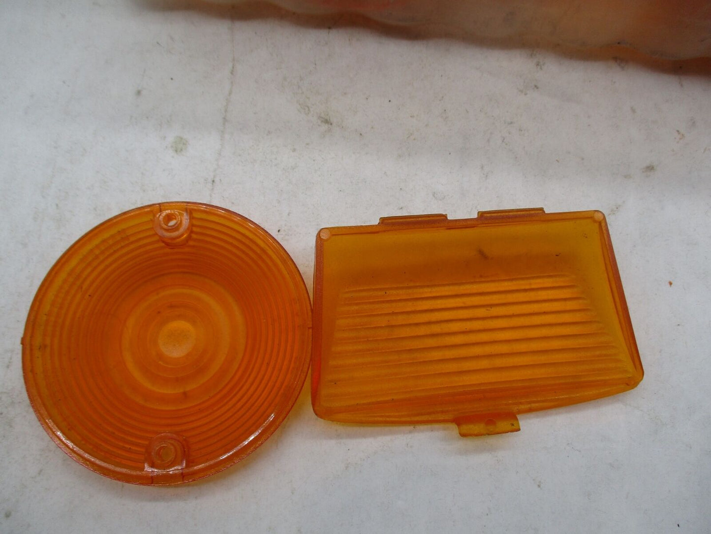 Large Lot of Harley Davidson Touring Turn Signal Fender Marker Light Amber Lense